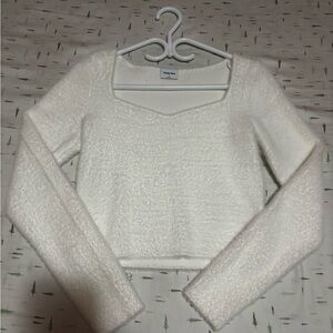Elsie Sweater in white